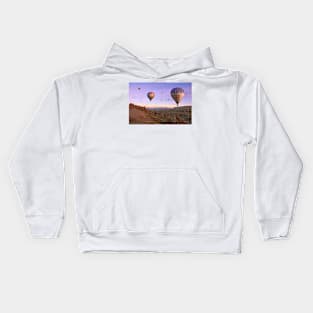 Visiting another planet Kids Hoodie